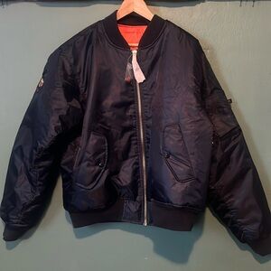 NWT Nickelodeon Danger Force Season 2 Crew Bomber Jacket Size Medium